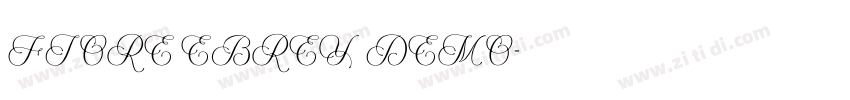 fiore ebrey demo字体转换